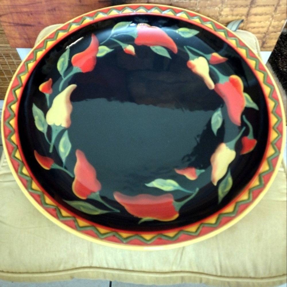 Clay Art Santiago Chip Plate
